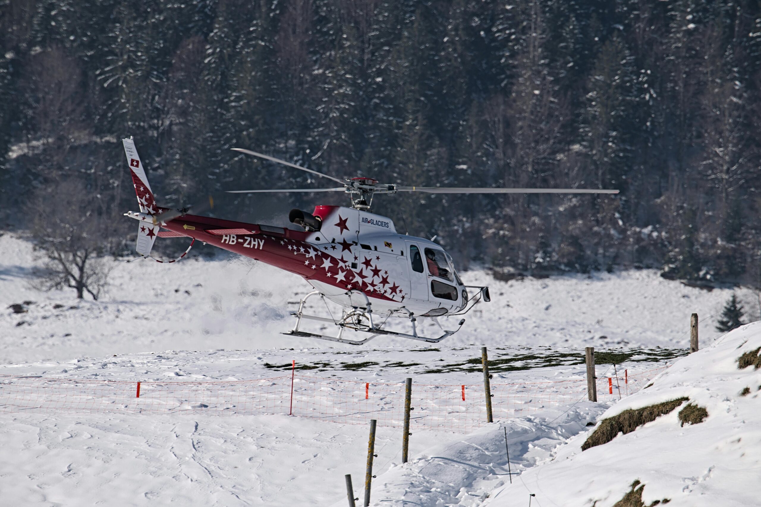 Emergency situation in the Swiss Alps requiring repatriation