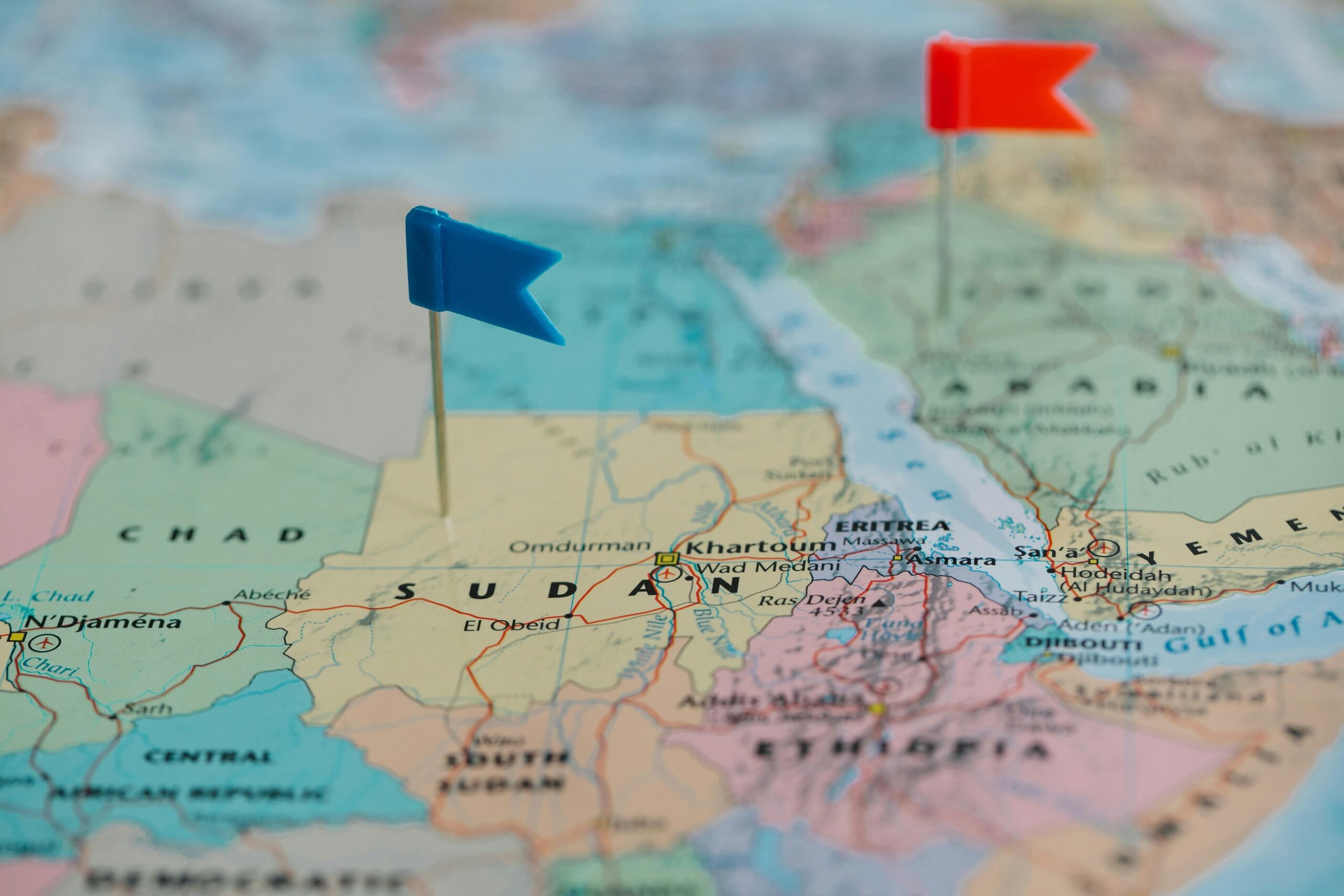 Map highlighting regions with common geographical coverage restrictions
