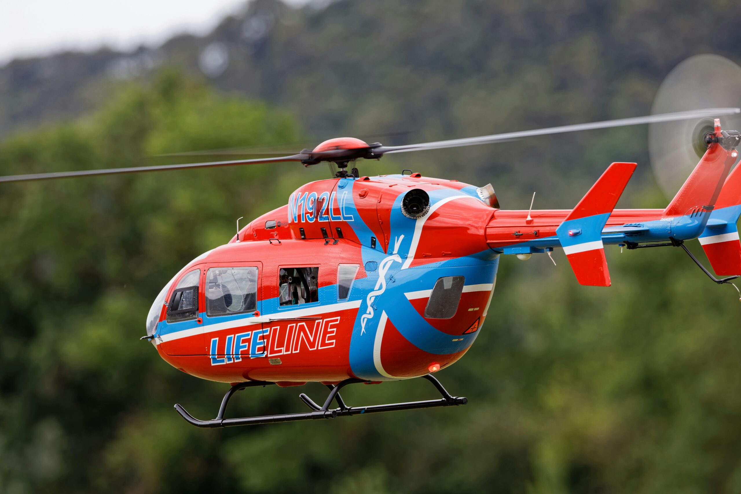Medical air ambulance for repatriation purposes